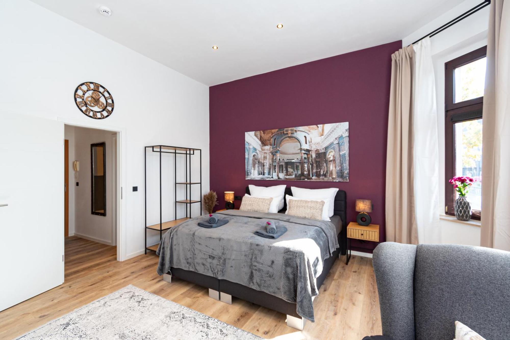 Sweethome - Zentral - Kueche & Parkplatz, Wifi Halle  Buitenkant foto